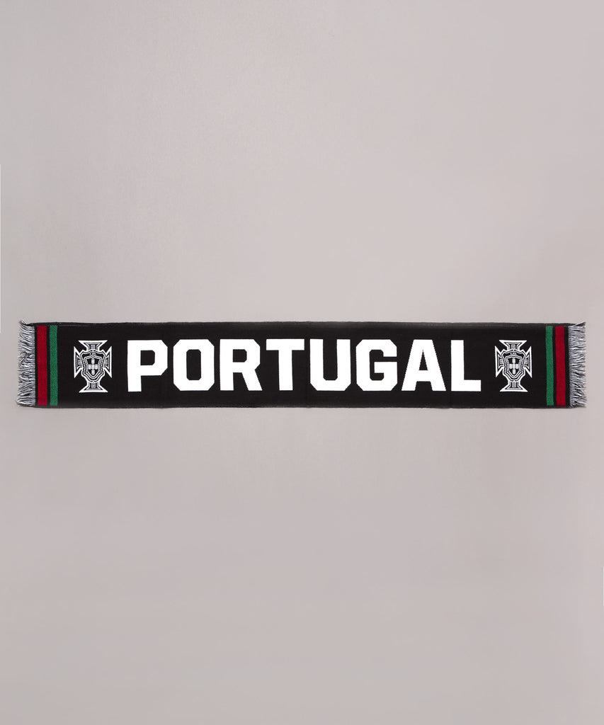 Portugal Acrylic Black Scarf